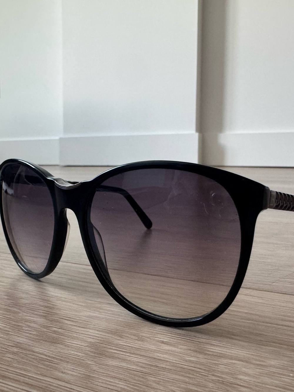 Balmain Black Gradient Sunglasses
